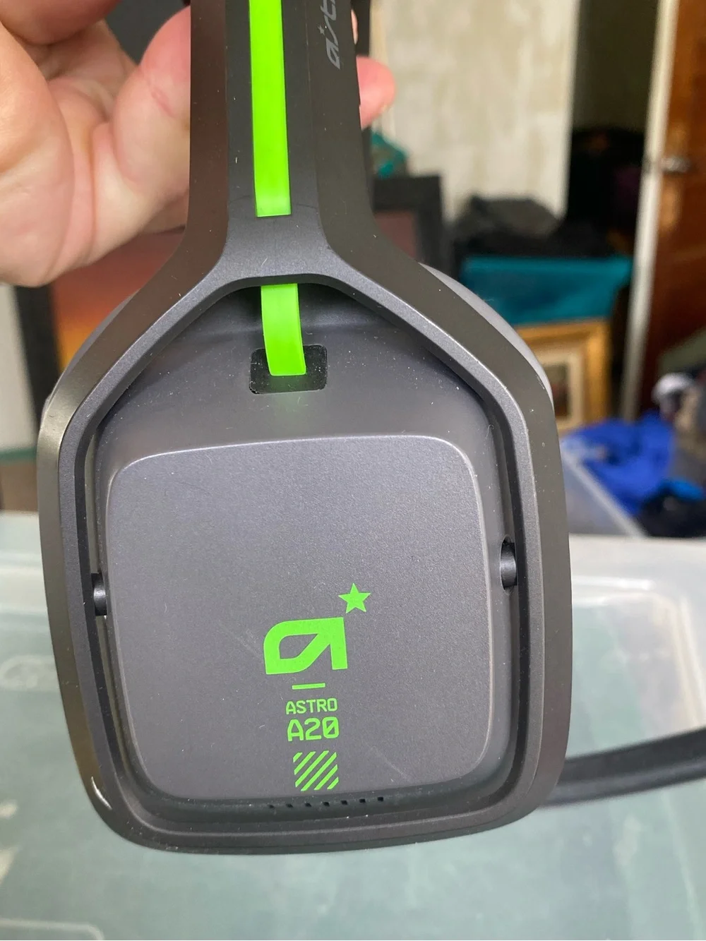 ASTRO Gaming A20 Wireless Headset 15-Hours Battery Average Black/Green Xbox PC